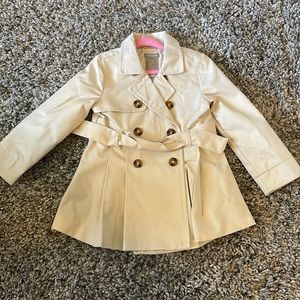 Beige toddler coat